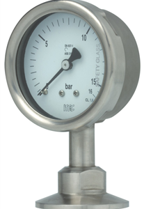 Sanitary pressure gauge, diaphragm seal (P701)