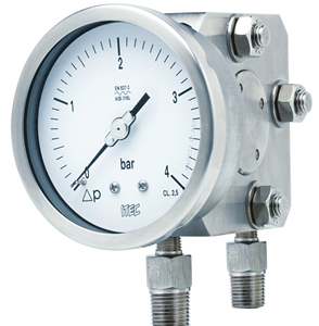 Differential pressure gauge, single diaphragm type (P302)