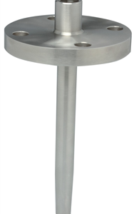 FLANGED THERMOWELL WITH EXOTIC WETTED PARTS (W105)