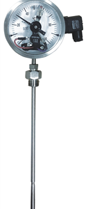 Industrial thermometer, with electrical contact, Dome style (T708)