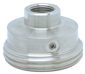 Sanitary diaphragm seal, flushed, male (D303)