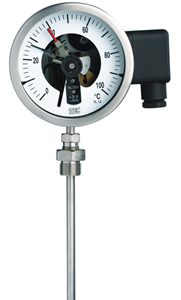 Industrial thermometer, with electrical contact (T703)