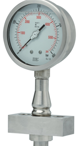 Homogenizer pressure gauge (P702)