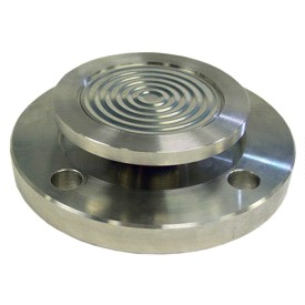 Flanged diaphragm seal, flushed , rotatable flange (D405)