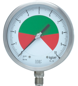 Adjustable deadband pressure gauge (P802)