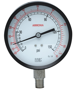 Ammonia pressure gauge (P903)